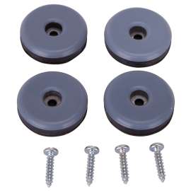 ProSource FE-50108-PS Furniture Glide, Plastic, Blue, Blue, 1-1/2 x 1-1/2 x 11/32 in Dimensions