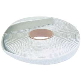 US Hardware R-010B Putty Tape, 3/4 in W, 30 ft L, 1/8 in Thick, Butyl, Gray