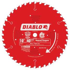 CIRC SAW BLADE 10 X 40 X 5/8