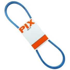 PIX A56K Fractional Horsepower V-Belt, 1/2 in W, 9/32 in Thick, Blue