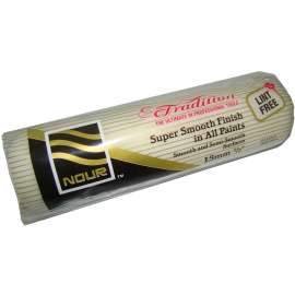 NOUR Tradition Z 9T15 NT Roller Cover Refill, 15 mm Thick Nap, 240 mm L, Nylon/Polyester Cover