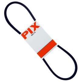 PIX A39/4L410 V-Belt, 4L, 1/2 in W, Black