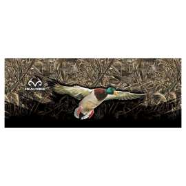 REALTREE RT-TG-DK-MX5 Decal, Duck Tailgate Graphic, White Legend, Vinyl Adhesive