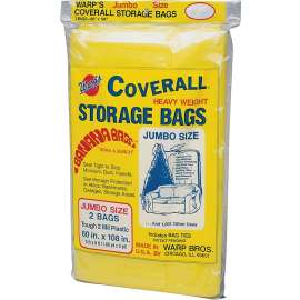 Warp's Banana Bags CB-60 Storage Bag, Jumbo, Plastic, Yellow