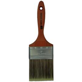 NOUR 1335-75TBM Straight Sash Paint Brush, 3 in W, Polyester Bristle