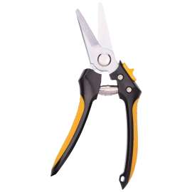 Landscapers Select GP1313/8 Pruning Shear, Steel Blade, Aluminum Handle, Cushion-Grip Handle, 8-1/4 in OAL