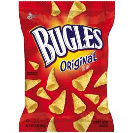 Bugles BUGLES6 Corn Snack, Original Flavor, 3 oz
