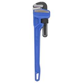 Vulcan JL40118 Pipe Wrench, 50 mm Jaw, 18 in L, Serrated Jaw, Die-Cast Carbon Steel, Powder-Coated, Heavy-Duty Handle