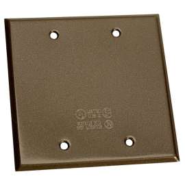 BWF 722AB-1 Cover, Steel, Bronze, Powder-Coated