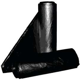 ALUF PLASTICS RL RCT-60XX Royal Crown Top Liner, 55 to 60 gal Capacity, Metalocene Blend, Black