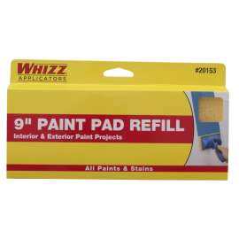 WHIZZ 20153 Paint Pad Refill, 9 in L Pad