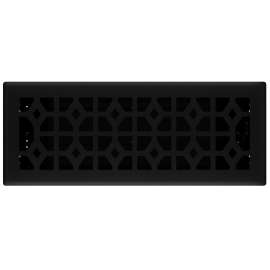 Imperial RG3467 Floor Register, Polystyrene, Black Iron