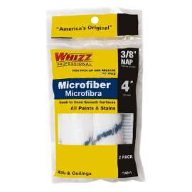 SHUR-LINE 74011 Roller Refill, 4 in L, Microfiber Cover