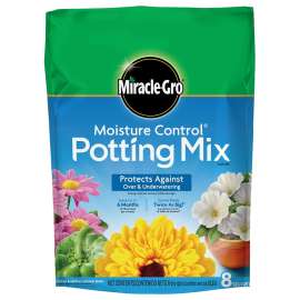 Miracle-Gro 75578300 Potting Soil, 8 qt Coverage Area