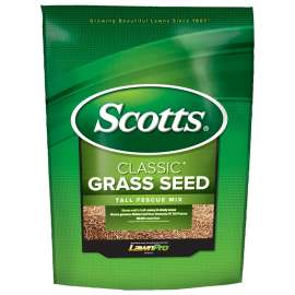 Scotts Classic 17323 Tall Fescue Mix Grass Seed, 3 lb Bag