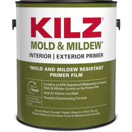 Kilz L204611 Primer, White, 1 gal