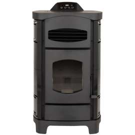 US STOVE AP5780B Pellet Stove, 2200 sq-ft Heating, Black