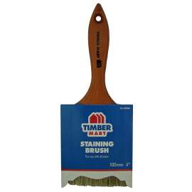 NOUR 33-100TBM Straight Sash Paint Brush, 4 in W, Thin Beavertail Handle