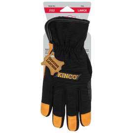 GLOVES WORK GOATSKIN/SYN LARGE