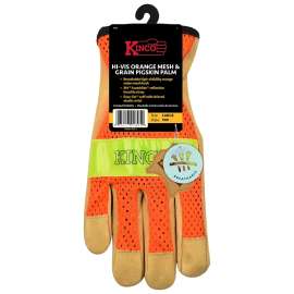 GLOVES DRIVER PIGSKIN LTHR XL