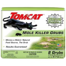 Tomcat 0372410 Mole Killer, Solid, 4 Box