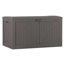 Suncast BMDB3425P Deck Box, Resin, Gray