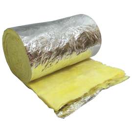 Frost King SP55/6 Duct Wrap, 15 ft L, 12 in W, Fiberglass, Silver
