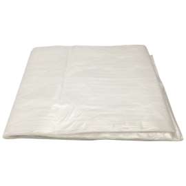 Thermwell Products P300 Drop Cloth, 12 ft L, 9 ft W, Plastic, Clear