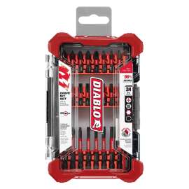 Diablo DSC-S24 Screwdriver Bit Set, 24-Piece