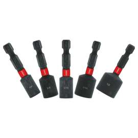 Diablo DNTSS-S5 Nutsetter Set, 5-Piece, Assorted, Magnetic