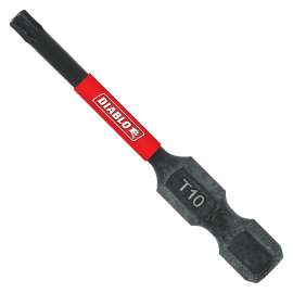 Diablo DT102P1 Screwdriver Insert Bit, #10 Drive, Torx Drive, 2 in L