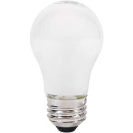 Sylvania 40763 Natural LED Bulb, General Purpose, A15 Lamp, 60 W Equivalent, E26 Lamp Base, Dimmable, Frosted