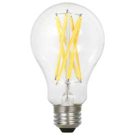 Sylvania 49828 Natural LED Bulb, General Purpose, A21 Lamp, 100 W Equivalent, E26 Lamp Base, Dimmable, Clear