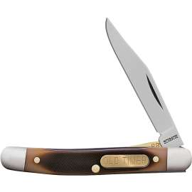 OLD TIMER 18OT Folding Pocket Knife, 2 in L Blade, 7Cr17 High Carbon Stainless Steel Blade, 1-Blade