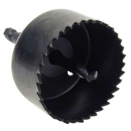 Vulcan 942341OR Hole Saw, 3 in Dia, 3/4 in D Cutting, 3 in Arbor, HCS Cutting Edge, 3 in Pilot Drill