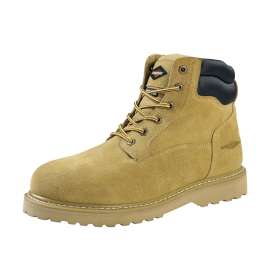 Diamondback WSST-9.5 Work Boots, 9.5, Medium W, Beige, Leather Upper, Lace-Up Closure