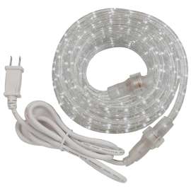 AmerTac LROPE24W Rope Light, 120 VAC, 2 W, 288-Lamp, LED Lamp, Daylight Light, 280 Lumens Lumens, 4500 K Color Temp