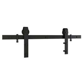 National Hardware N700-003 Classic Interior Barn Door Kit, Steel, Matte