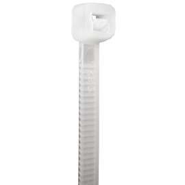 Tradeselect CTS11P10 Cable Tie, 2.76 in Max Bundle Dia, Nylon, Natural