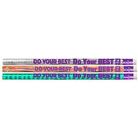 Do Your Best On The Test Motivational/Fun Pencils, 12/pkg