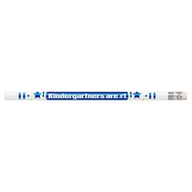 Kindergartners Are #1 Motivational Pencils, 12/pkg