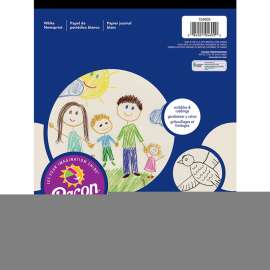 Art Street Doodle Pad, White, 9" x 12", 80 Sheets