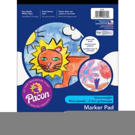 Art Street Marker Pad, White, 9" x 12", 40 Sheets