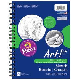Art1st Sketch Diary, Standard Weight, 12" x 9", 70 Sheets