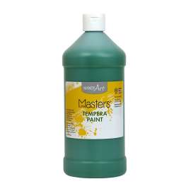 Little Masters Tempera Paint, Green, 32 oz.