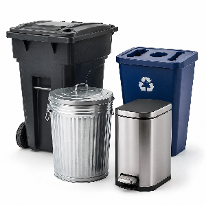 Trash Cans & Containers